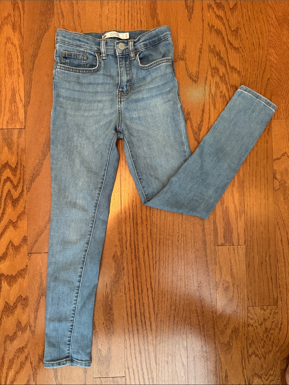 Levi's Light Blue Kids Skinny Jeans